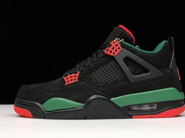 Black Air AQ3816-063 4 Jordan Green-Varsity Gorge NRG Red 0228